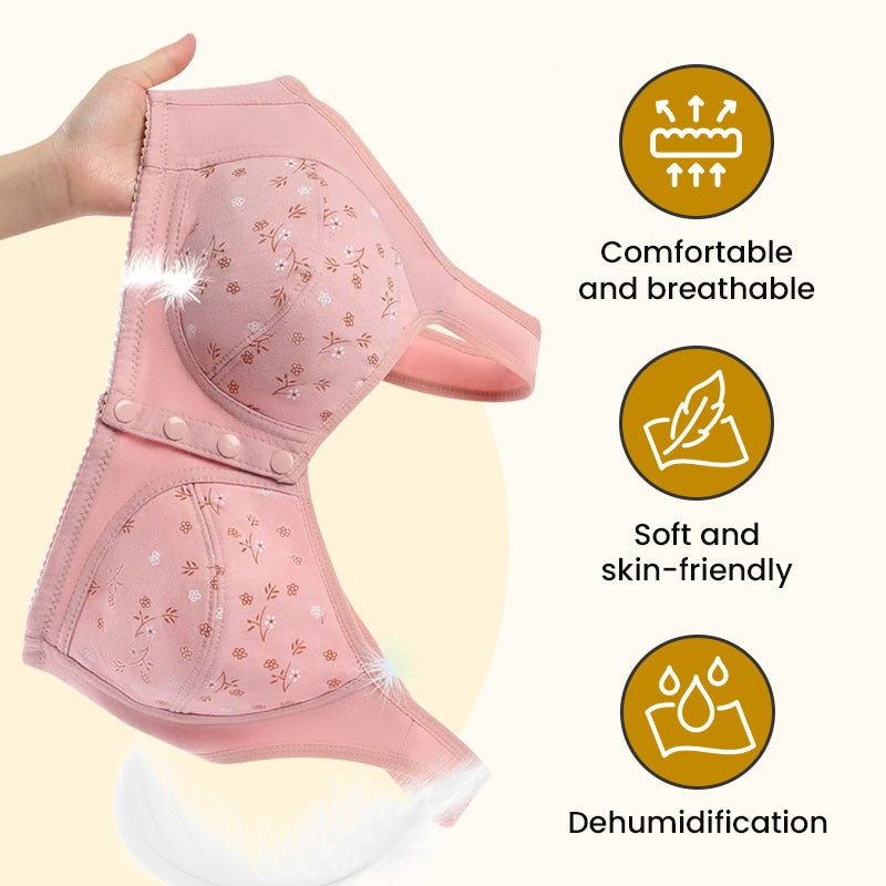 Comfortable Front Button Bra