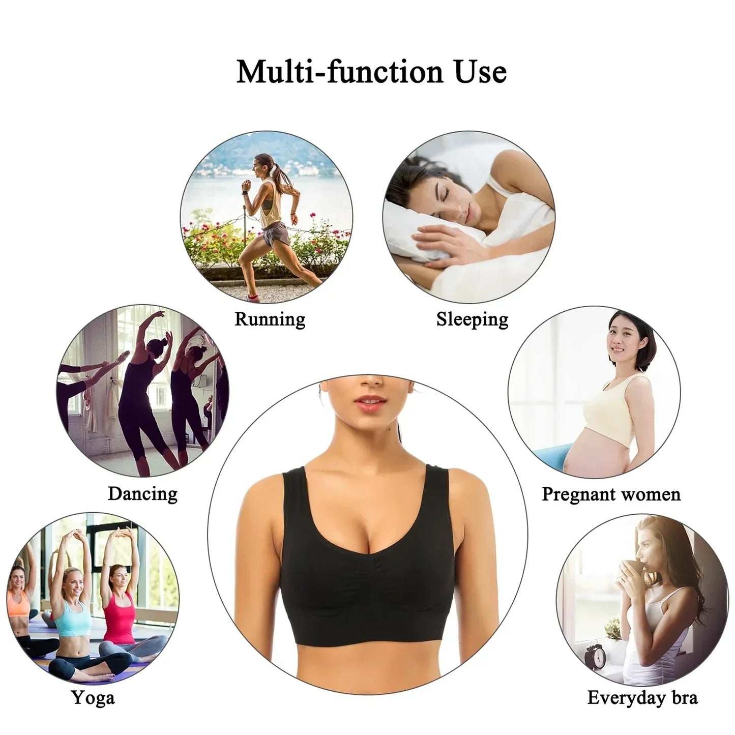 Wireless Comfy Bra For Daily Use | Buy 1 Get 1 Free