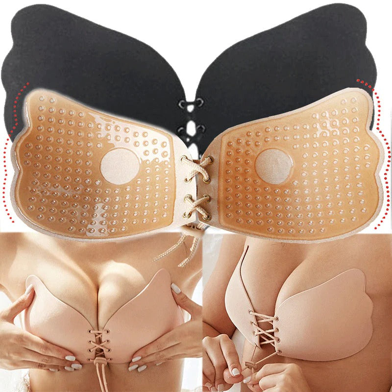 Silicon Strapless Push Up Bra | Buy 1 Get 1 Free