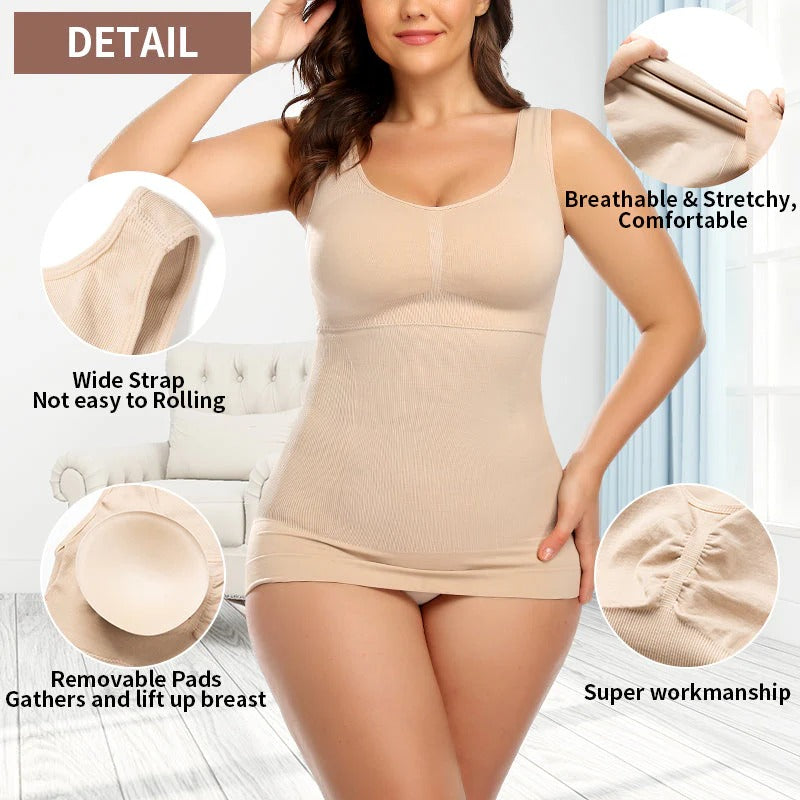 Instant 2 in 1 Camisoles Body Shapewear For Women